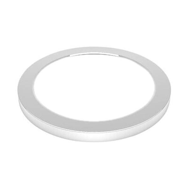 6" White Downlight Trim
