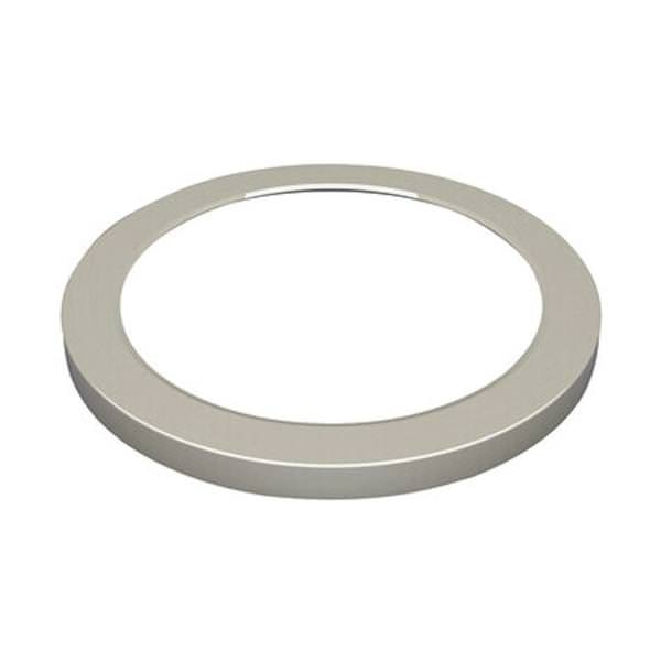 6" Nickel Downlight Trim