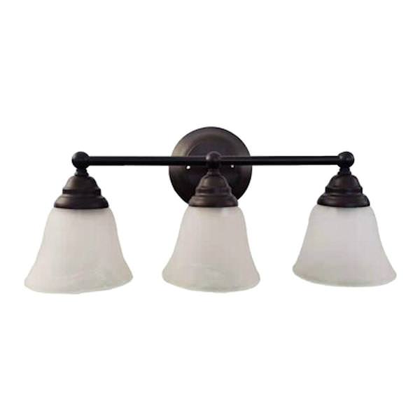 3 Light Bronze Vanity Light Fixture