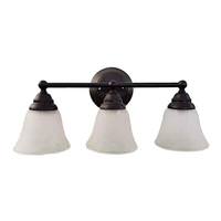 Eiko 3 Light Bronze Vanity Light Fixture