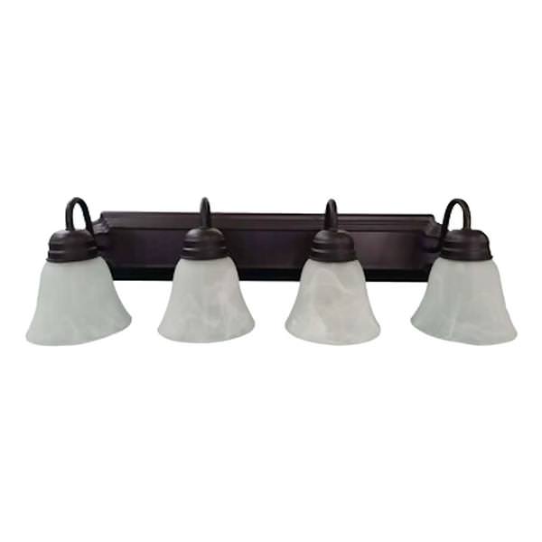 4 Light Bronze Vanity Light Fixture