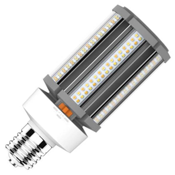 36 watt 120/277 volt Exclusionary Mogul Screw Base CCT Selectable Non-Dimmable LED Light