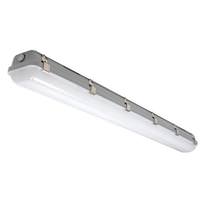 Eiko 8' 60/80/100 watt 120/277 volt 4000K Dimmable Vapor Tight Fixture