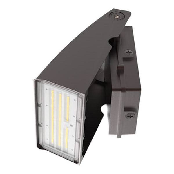 30/40/50 watt 120/347 volt CCT Selectable Bronze LED Wall Pack