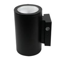 Eiko 6" 36 watt 120/277 volt CCT Selectable Black LED Wall Sconce