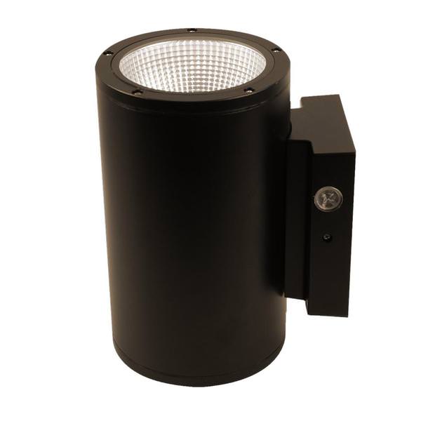 6" 36 watt 120/277 volt CCT Selectable Bronze LED Wall Sconce