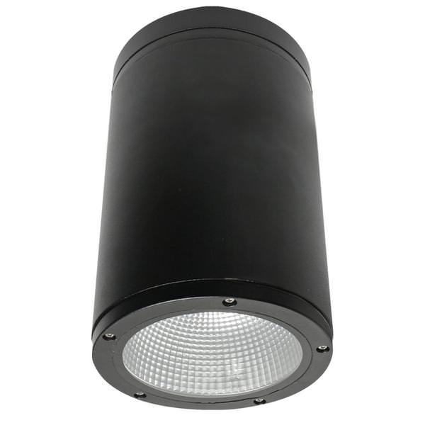 6" 30 watt 120/277 volt CCT Selectable Black LED Ceiling Fixture