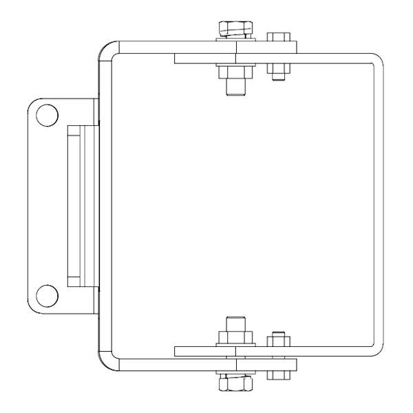 Box Trunnion Mount Adjustable Flood Light