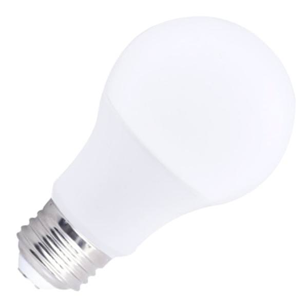 8 watt 120 volt A19 Medium Screw Base 2700K Warm White Non-Dimmable LED
