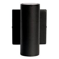 Eiko 3" 10 watt 120/277 volt 3000K Black LED Wall Sconce