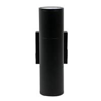 Eiko 4" 10 watt 120/277 volt CCT Selectable Black LED Wall Sconce