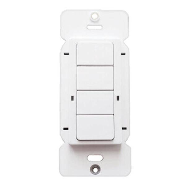 120/277 volt Single-Pole 4-button Bluetooth Dimmer Switch