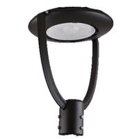 Eiko 60/80/100 watt 120/347 volt CCT Selectable Black Dimmable LED Post Top