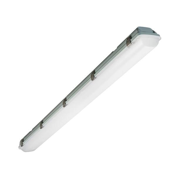 4' 55/60/65 watt 120/347 volt CCT Selectable Dimmable LED Vaportite