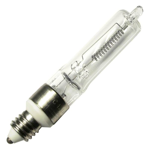 250 watt 120 volt T4 Miniature Candelabra Screw Base 3000K Natural White