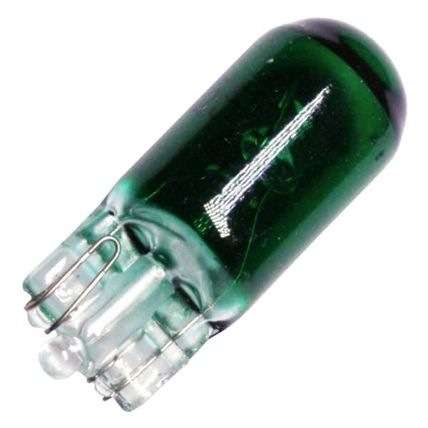 1.58 watt 6.3 volt T3.25 Miniature Wedge Base Green #555-G