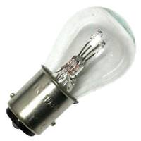 #1034 - 23/8.3 watt - 1.8/.59 amp - 12.8/14 volt - S8 - Double Contact Index Bayonet (BAY15d) Base | Peak Incandescent Miniature / Automotive Light Bulb
