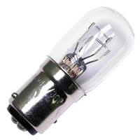 #3496 - 26.9/8.26 watt - 2.1/.59 amp - 12.8/14 volt - T6 - Double Contact Index Bayonet (BA15d) Base | Peak Incandescent Miniature / Automotive Light Bulb