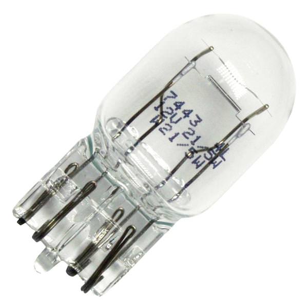 13.5 volt T6 Maxi Wedge Double Filament Base #7443