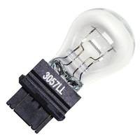 #3057K - 26.9/6.72 watt - 2.1/.48 amp - 12.8/14 volt - S8 - Plastic Wedge Double Filament (W2.5x16q)  Base - Long Life - Krypton | Peak Incandescent Miniature / Automotive Light Bulb