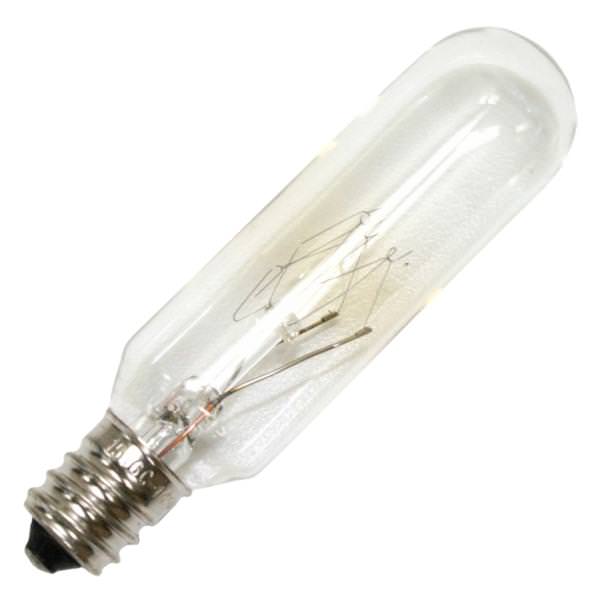15 watt 145 volt T6 Candelabra Screw Base Clear