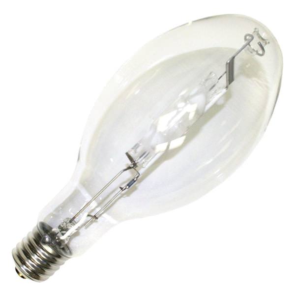 400 watt ED37 Mogul Screw Base 4000K Cool White Clear Metal Halide