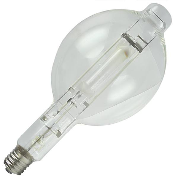 1,000 watt BT56 Mogul Screw Base 4000K Cool White Clear Metal Halide