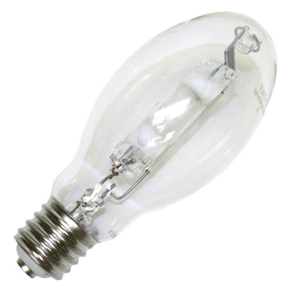 400 watt ED28 Mogul Screw Base 4000K Cool White Clear Metal Halide