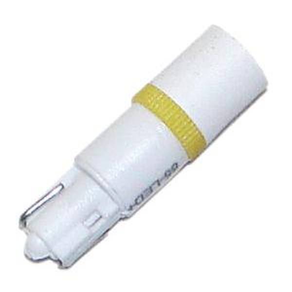 6 volt T1.75 Sub-Miniature Wedge Base Yellow #LED-6-T1.75 WEDGE-Y