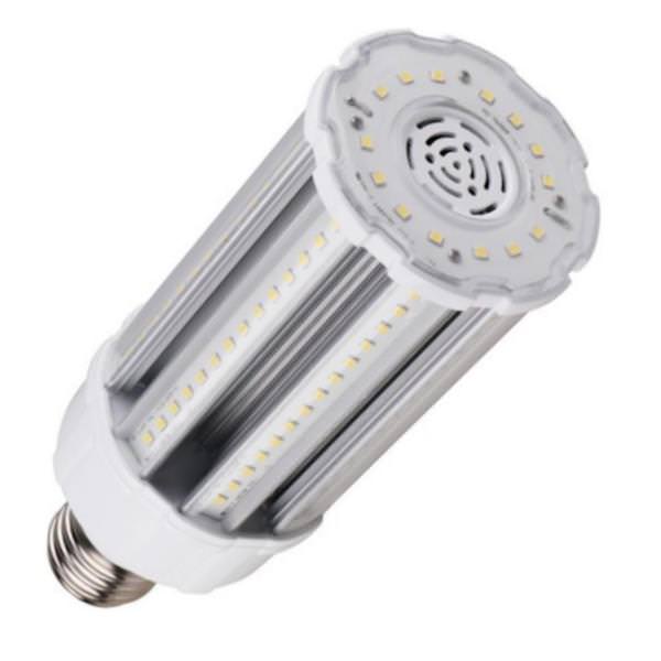 45 watt 120/277 volt Corn Cob Exclusionary Mogul Screw (EX39) Base 5000K Daylight Non-Dimmable LED
