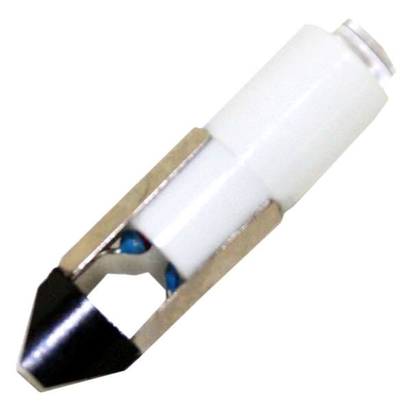 24/28 volt T2 Slide Base White #LED-24-PSB-W