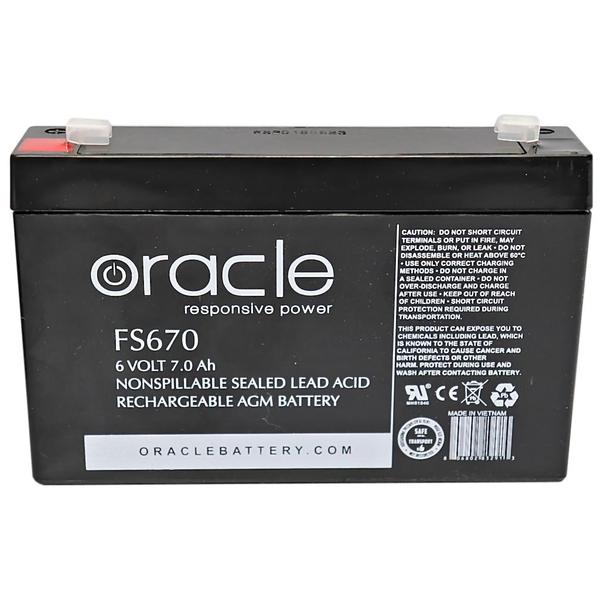 6 volt 7Ah/6174W Sealed Lead Rechargeable Emergency Light Battery