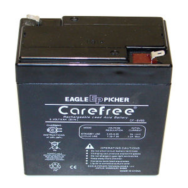 CF-6V8S 6V 8.2AH BRICK Emergency Light Battery