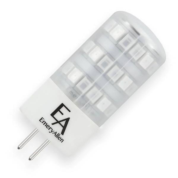 2 watt 12 volt Bi-Pin Base Amber Dimmable LED