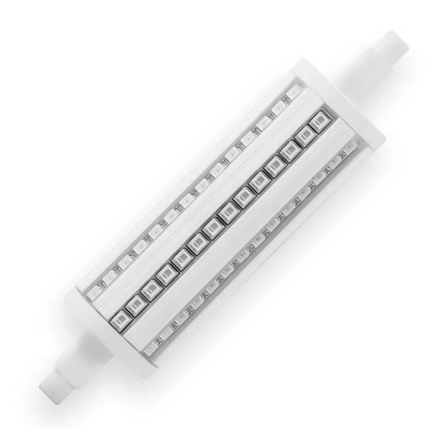 6 watt 120 volt double-ended Amber Dimmable LED