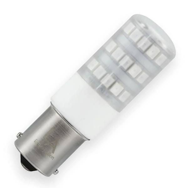2 watt 12 volt Single Contact Bayonet Base Amber Dimmable LED