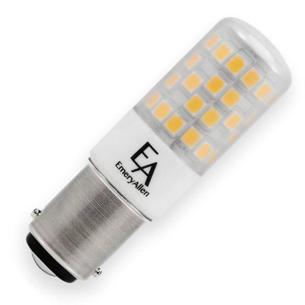 4.5 watt 120 volt Double Contact Bayonet Base 3000K Natural White Dimmable LED