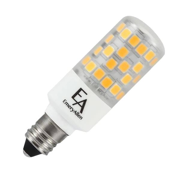 4.5 watt 120 volt Mini Candelabra Screw Base 4000K Cool White Dimmable LED