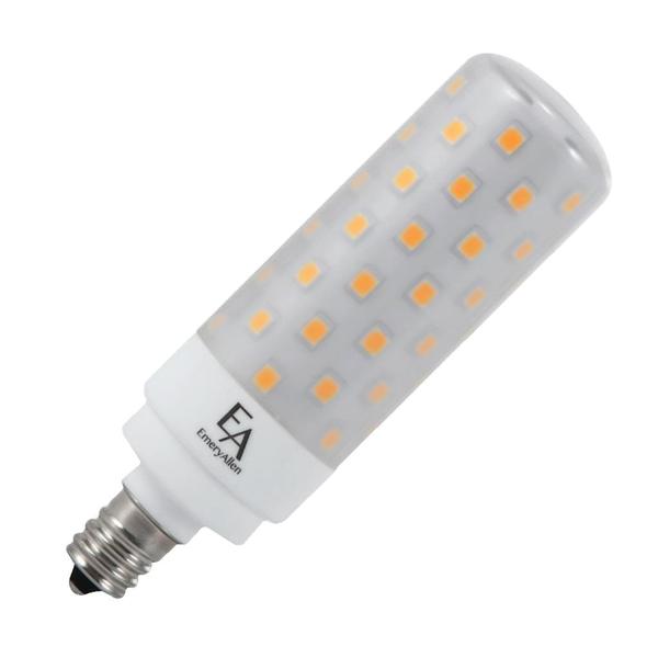8.5 watt 120 volt Candelabra Screw Base 2700K Warm White Dimmable LED