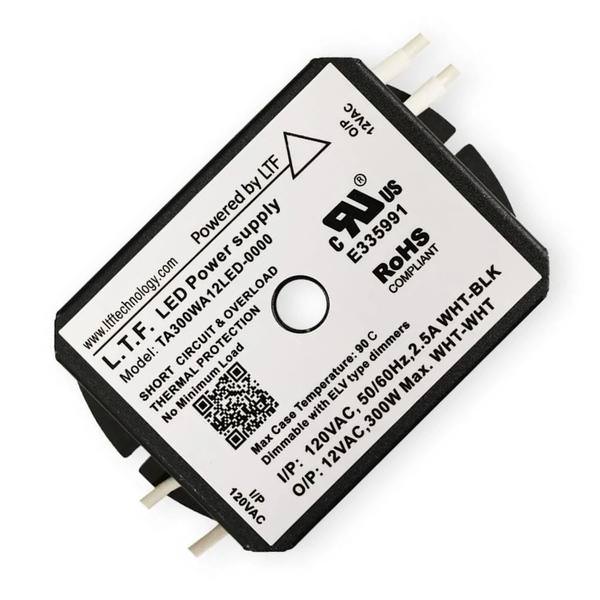 300 watt 12 volt Electronic LED Transformer
