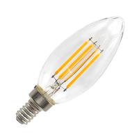 Emery Allen 3.5 watt 12 volt B10 Candelabra Screw Base 2700K Warm White Dimmable Filament LED