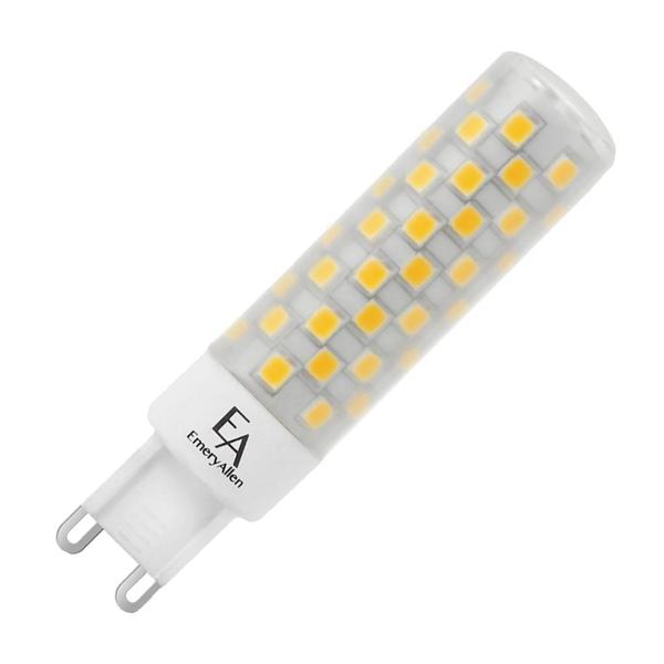 7 watt 120 volt G9 Double Loop Base 3000K Natural White LED