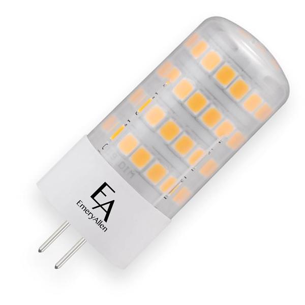 5 watt 12 volt Bi-Pin Base 3000K Natural White Dimmable LED