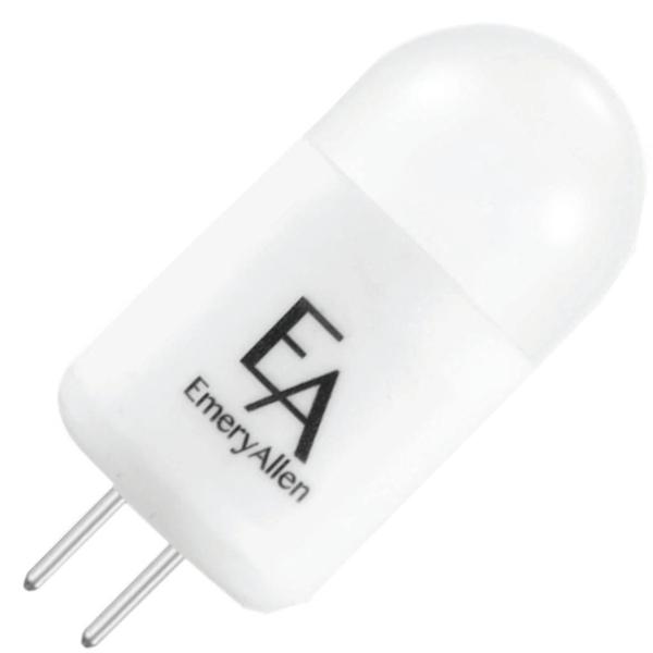 2.5 watt 12 volt T4 Bi-Pin Base 3000K Natural White Dimmable LED
