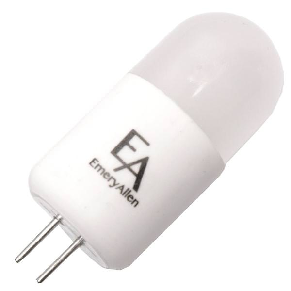 4 watt 12 volt T4 Bi-Pin Base 2700K Warm White Dimmable LED