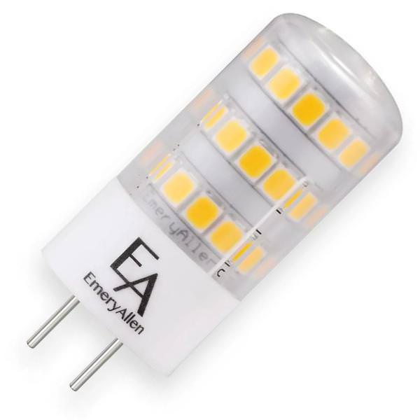4 watt 12 volt Bi-Pin Base 3000K Natural White Dimmable LED