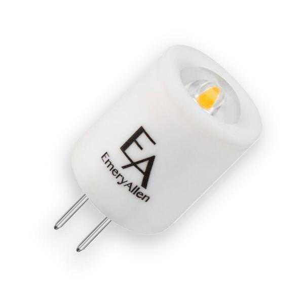 1.5 watt 12 volt Bi-Pin Base 3000K Natural White Single Point Dimmable LED