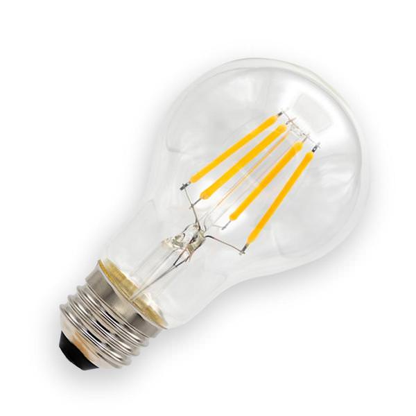 5 watt 120 volt A19 Medium Screw Base 3000K Dimmable LED Filament