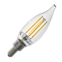Emery Allen 5 watt 120 volt C10 Candelabra Screw Base 3000K Natural White Dimmable Filament LED