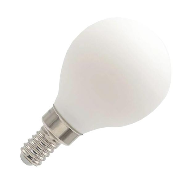4 watt 120 volt G14 Candelabra Screw Base 1800K-2700K Dim to Warm Frosted Dimmable LED Filament